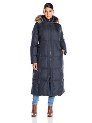 Larry-Levine-Womens-Plus-Size-Maxi-Length-Down-Filled-Coat-Midnight-1X-0