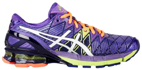 ASICS Women's Gel-Kinsei 5 Running Shoe,Ultra Marine/White/Purple,10.5 ...