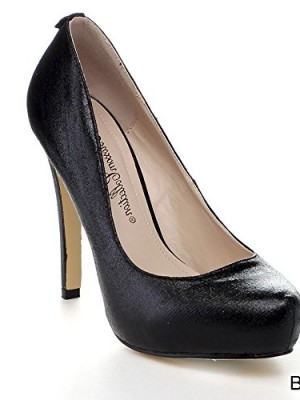 BLOSSOM-Womens-Almond-Toe-Slip-On-Stiletto-Heel-Formal-Dress-Pumps-Shoes-0