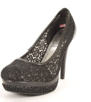 Baby-Phat-Carla-Black-Lace-Platform-Pumps-Heels-Women-Shoes-85-0