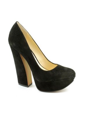 Boutique-9-Emmarae-Womens-Size-9-Black-Suede-Platforms-Heels-Shoes-0