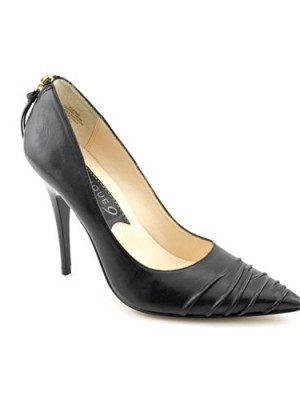 Boutique-9-Quinn-Womens-Size-85-Black-Black-Leather-Pumps-Classics-Shoes-0