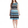 Calvin-Klein-Womens-Plus-Size-Sleeveless-Stripe-Fit-and-Flare-Dress-AegeanMulti-20W-0