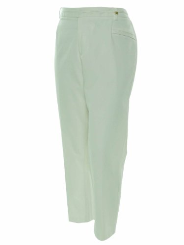 Calvin Klein Women's Plus-Size Slimmed Pant, Soft White, 22W - Top ...