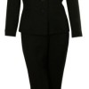 Evan-Picone-Womens-Pacific-Heights-Pintucked-Pant-Suit-16P-Black-0