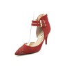 Guess-Dalinda-Womens-Size-6-Red-Leather-Pumps-Heels-Shoes-0