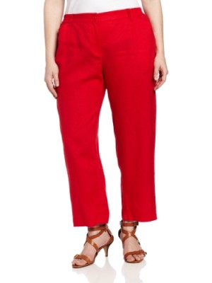 Jones-New-York-Womens-Plus-Size-Crop-Pant-With-Elastic-At-Waist-Fiesta-Red-20W-0
