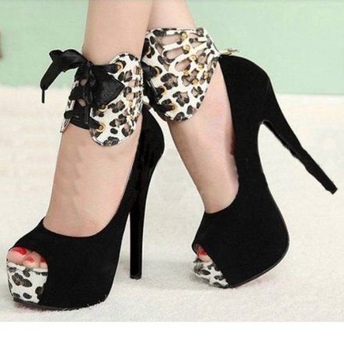 Ladies Women High Heels Pumps Stiletto Platform Peep Toe Sandal ...