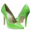Qupid-Womens-POTION01-Pointy-Closed-Toe-Slip-On-Classic-Stiletto-High-Heel-Pump-Shoes-Neon-Green-Patent-Leather-7-B-M-US-0