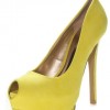 Qupid-Womens-TATUM01XX-Keyhold-Open-Peep-Toe-Platform-High-Heel-Stiletto-Pumps-Shoes-Yellow-Faux-Suede-6-B-M-US-0