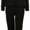 Tahari-Womens-Lucas-Bright-Burst-Pant-Suit-0P-Black-0