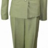 Womens-Business-Suit-Pant-Jacket-Set-16P-Grass-0
