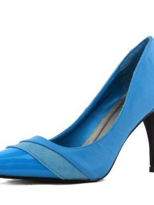 Womens-Qupid-Mariah-05-Turquoise-Three-Tones-Pointy-Toe-Pumps-Shoes-Turquoise-65-0