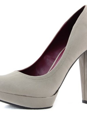 Womens-Qupid-Memphis-01-Grey-High-Heel-Pump-Shoes-Grey-55-0