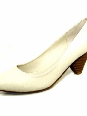 Womens-Qupid-Share-01-Ivory-Casual-High-Heel-Pump-Shoes-Ivory-7-0
