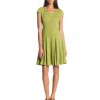Gabby-Skye-Womens-Short-Sleeve-Fit-and-Flare-Dress-Olive-6-0