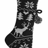 Capelli-New-York-Reindeer-Slipper-Sock-Black-Combo-One-Size-0