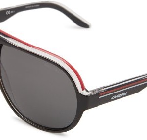 Carrera-SpeedwayS-Polarized-Navigator-SunglassesBlack-Crystal-White-Red-FrameGrey-Polarized-LensOne-Size-0