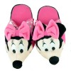 Disney-Minnie-Mouse-Women-Ladies-Cartoon-Face-Plush-Adult-Slippers-Small-56-0