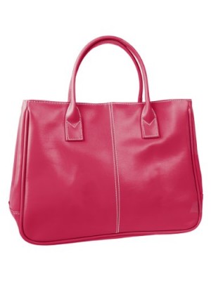 Ecosusi-Deluxe-Concise-Pu-Leather-Handbag-Classic-Handbag-Women-Tote-Bag-Top-Handle-Handbag-Fuchsia-0