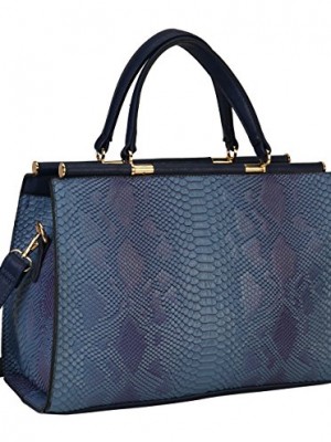 Fraless-Collection-High-Quality-Structured-Satchel-Handbag-Blue-0