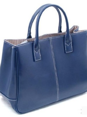 Ginkgo-Store-Fashion-Women-Korea-Simple-Style-PU-leather-Clutch-Handbag-Bag-Totes-Purse-Blue-0