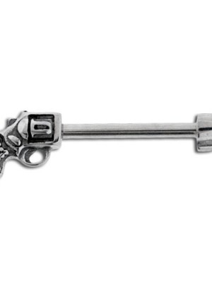 Handgun-Nipple-Barbell-14G-916-Sold-individually-0