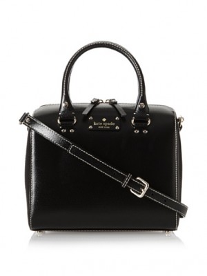 Kate-Spade-Wellesley-Alessa-Genuine-Leather-Shoulder-Crossbody-Bag-Purse-Handbag-Black-0