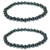 LUOS-Set-Of-2-Womens-Magnetic-Hematite-Bracelets-Hb004-0