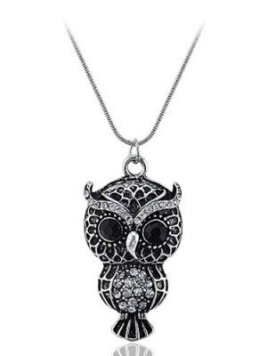 Lureme-Vintage-Textured-Black-Eye-Owl-Crystal-Accent-Silver-Tone-Pendant-Necklace-for-Women-01000846-0