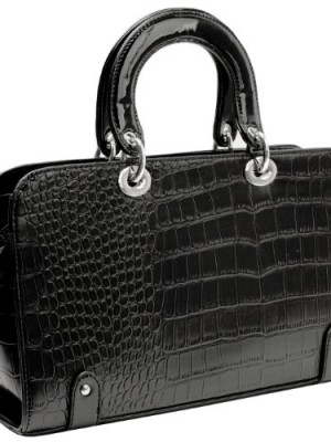 MG-Collection-MAHDIS-Black-Vintage-Style-Faux-Crocodile-Office-Tote-Handbag-0
