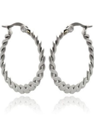 Stainless-Steel-Womens-Braided-Hoop-Earrings-0