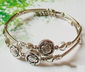 Tibetan-Silver-hand-chain-bracelet-jewelry-quality-style-No10028-0