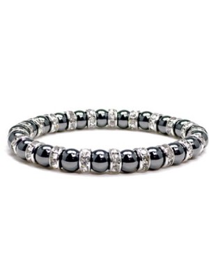 Womens-Magnetic-Hematite-Tuchi-Pearl-Bracelet-with-Crystal-75-0