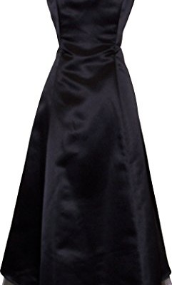 50s-Strapless-Satin-Formal-Bridesmaid-Gown-Holiday-Prom-Dress-3X-Black-0