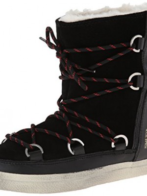 KIMZOZI-Womens-Ski-Boot-Fashion-Sneaker-Black-10-M-US-0