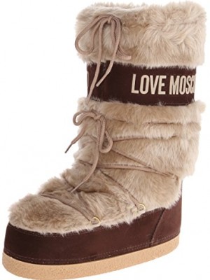 Love-Moschino-Womens-Fur-Trimmed-Snow-Rain-Boot-Beige-39-EU85-M-US-0