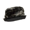 Satsumauk-Womens-Ladies-One-Size-up-to-57cm-Reversible-Faux-Fur-and-Microfleece-hat-Grey-0