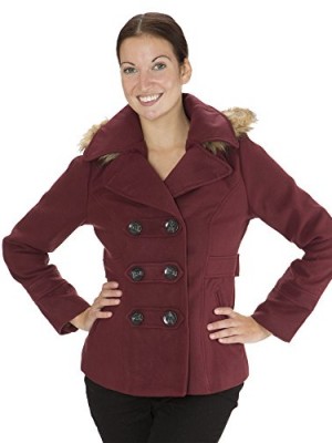 8002-Dollhouse-Classic-Faux-Wool-Double-Breasted-Pea-Coat-with-Fur-Trim-Hood-in-Brandy-Wine-Size-2X-0