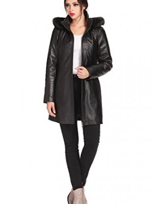 BGSD-Womens-Irene-Hooded-Lambskin-Leather-Parka-Coat-Black-Plus-1X-0-1