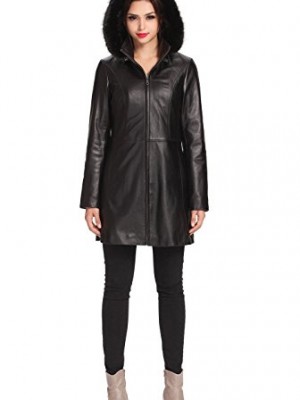 BGSD-Womens-Irene-Hooded-Lambskin-Leather-Parka-Coat-Black-Plus-1X-0