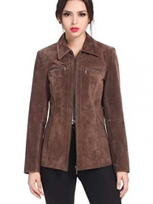 BGSD-Womens-Stacy-Zip-Front-Suede-Leather-Jacket-Brown-Plus-2X-0