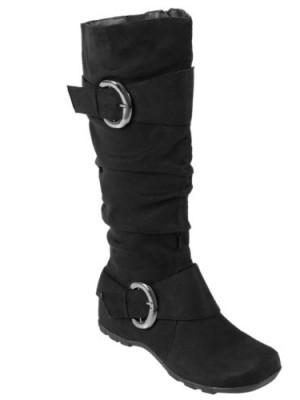 Brinley-Co-Womens-Regular-and-Wide-Calf-Buckle-Knee-High-Slouch-Microsuede-Boot-0