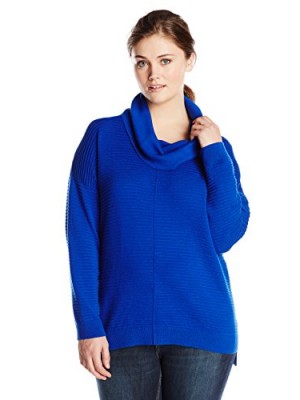 Calvin-Klein-Womens-Plus-Size-Cowl-Neck-Rib-Sweater-Celestial-1X-0