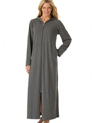 Dreams-Co-Womens-Plus-Size-Long-ultra-soft-fleece-hoodie-robe-Dreams-0