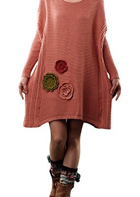 Generic-Womens-Knit-Long-Sleeve-Pullover-Sweater-with-3-Flowers-0