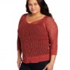Lucky-Brand-Womens-Plus-Size-Cerise-Open-Stitch-Sweater-Vintage-Rust-2X-0