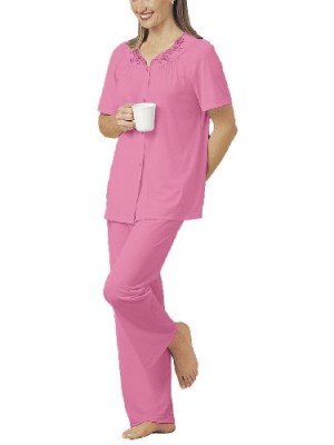 Shadowline-Womens-Petals-Pajama-76280-Rosy-Pink-44-0