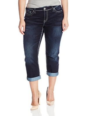 Silver-Jeans-Juniors-Plus-Size-Suki-High-Rise-Denim-Capri-Pant-0