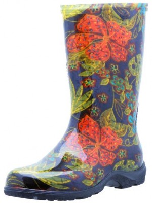 Sloggers-Womens-Rain-and-Garden-Boot-with-All-Day-Comfort-Insole-Midsummer-Black-Print-Wos-size-8-Style-5002BK08-0